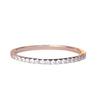 Three Heroes Hot Selling Couple Rings: Women's Single Row Diamond Band, Gold-Plated Hand Jewelry.