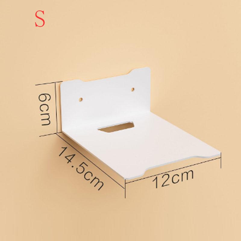 

Wall Mounted Non Perforated Storage Rack, Projector, Router, Camera Placement Rack, Living Room Storage Supplies Organizer