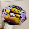 1pc Halloween Pikachu Automatic Folding Umbrella] Durable Iron Frame & Rod, Portable Folding, Makes a Great Holiday Gift yy251016282