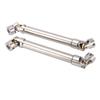 2 Pcs RC Drive Shaft Stainless Steel M4 for 1 10 RC Crawler for Traxxas for Axial SCX10 II 113mm