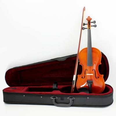 RUI RUI YU 4/4 3/4 1/2 1/4 1/8 Basswood Violin With Bow Vase For Beginners Practice Students Kids Christmas