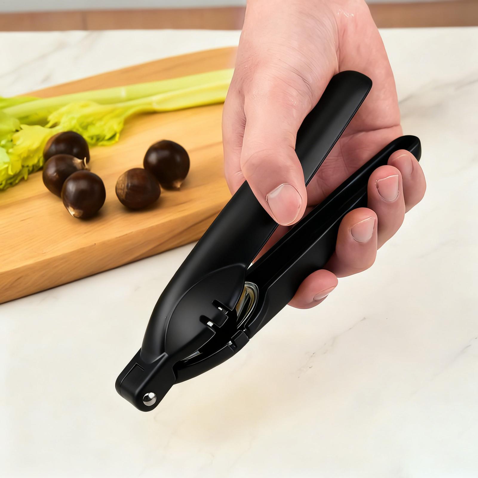 

Stainless Steel Quick Chestnut Opener Quick Clip Walnut Pliers Cutter Opener Nut Cracker Sheller Kitchen Tools Nut Cracker China Mainland