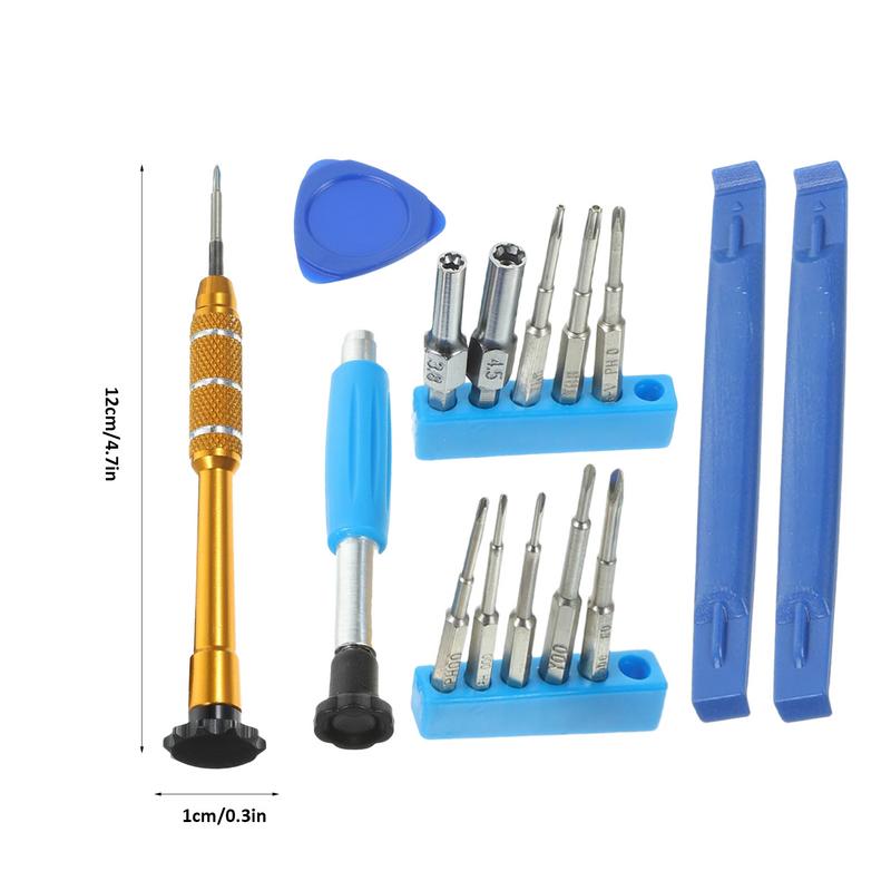 Gamepad Repair Tool Practical Ergonomic Precision Hotfix Tool Professional Lightweight Teardown Kit Reasonable Screwdriver Set