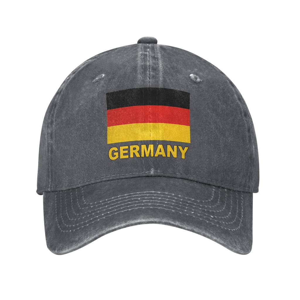 Deutschland Flag of German Casual Baseball Cap For Women Men Summer Hunting Camping Trucker Hat Fashion Breathable Snapback Cap
