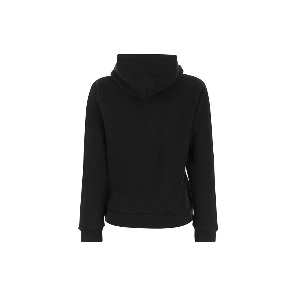 Polo Ralph Lauren Ss23 Solid Color Hooded Drawstring Long Sleeve Zip-Up Sweatshirt Women Sweatshirt Black 211891559-003