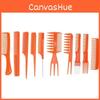 Highend Hair Styling Comb Pack With Durable Plastic Construction For Barbers And Stylists