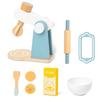 Wood Kids Play Kitchen Set: Pretend Cooking Toy for Boys & Girls, Ideal Birthday Gift