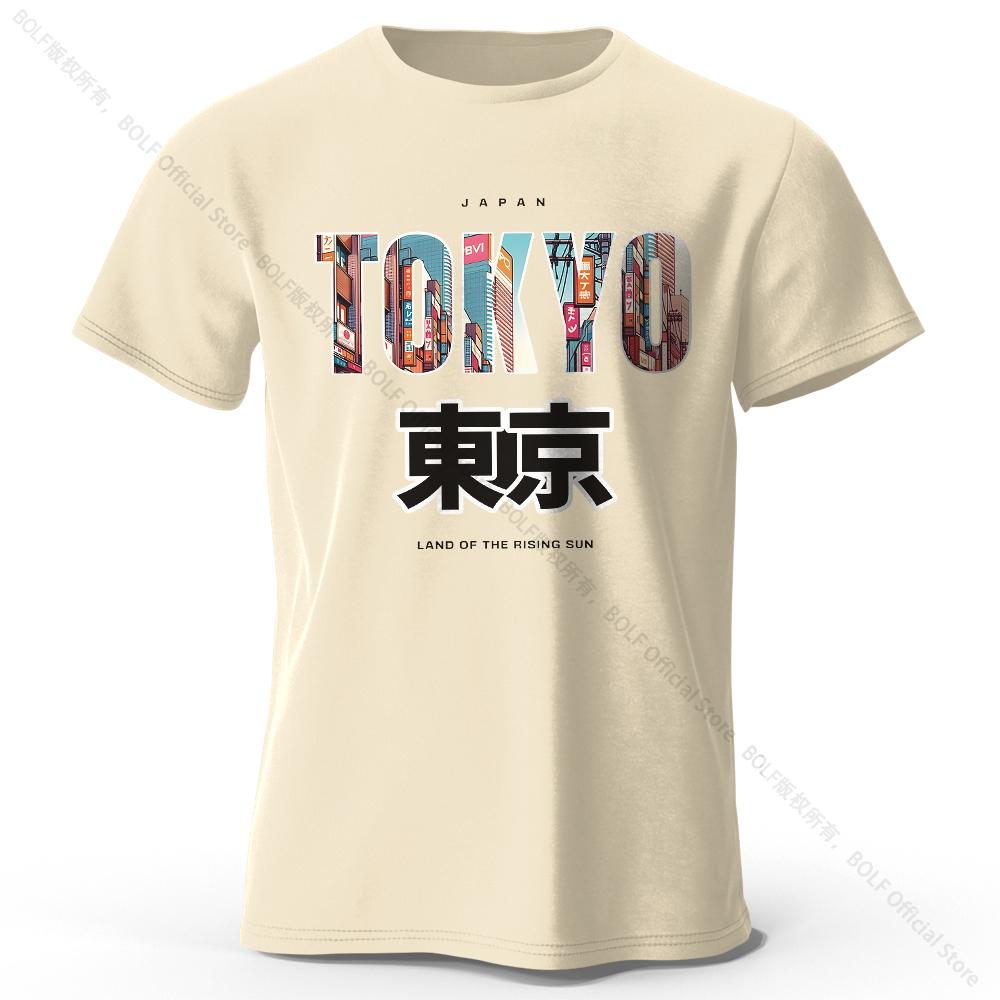 Summer Round Neck 3D Tokyo Printed Top Fashionable Casual Short Sleeved Children's Boy T-shirts
