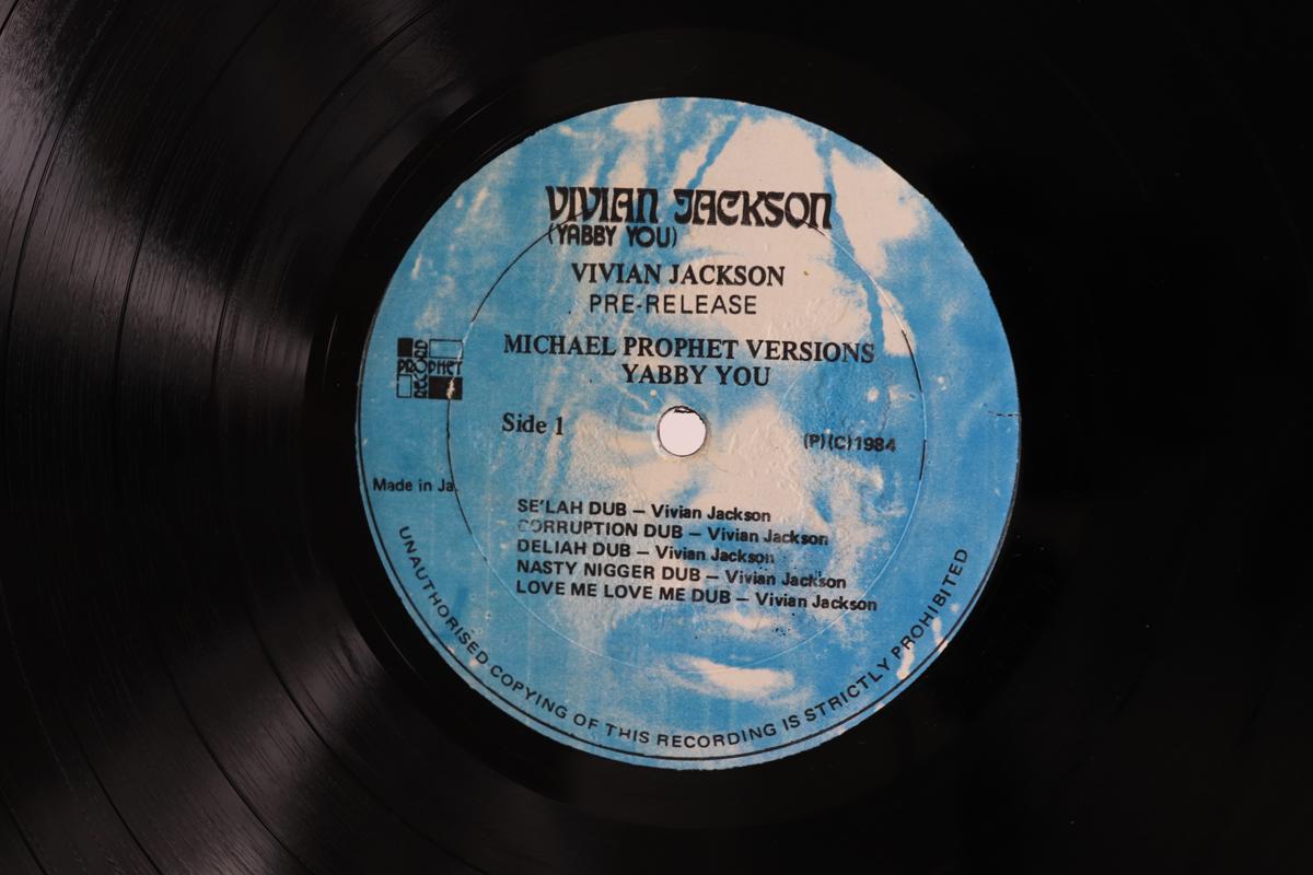 

LP Record YABBY YOU Michael Prophet Versions NONEPROMO VIVIAN JACKSON 1984 Jamaica Reggae Ska Dub Used