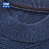 ROMON Men's 100% Cashmere Thick Warm Mock Neck Sweater