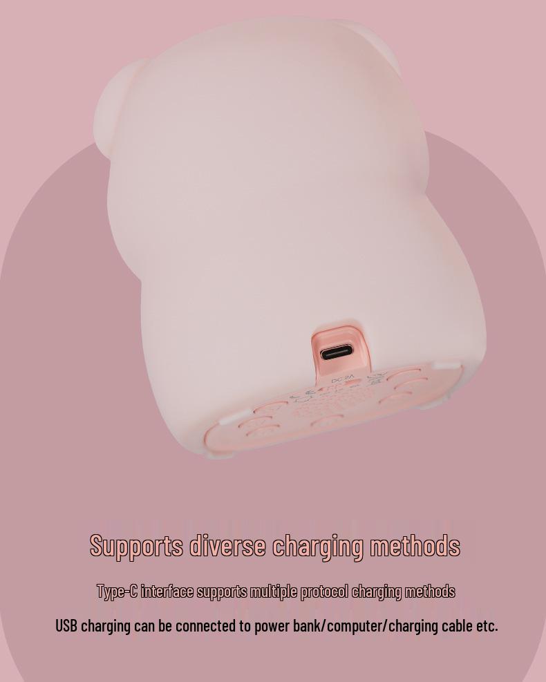 Piggy Alarm Clock: Smart Children's Bedside Night Light & Gift for Girls