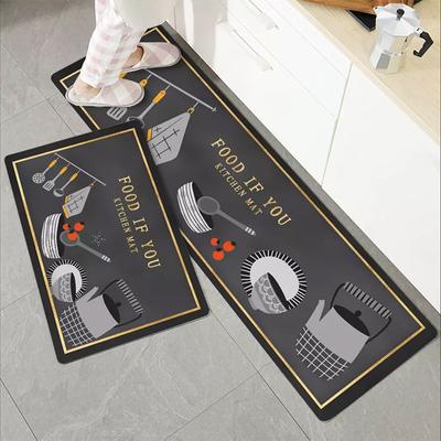 Tappeto da Cucina Tappeto da Bagno Tappetino da Pavimento Lavabile Durevole Zerbino d'Ingresso per Casa Tappeto da Bagno Tappeti Decorativi per Soggiorno Camera da Letto