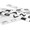 Logo 3D in ABS Lettere Emblema Range Rover Distintivo Cofano Auto Adesivo Cofano Per Range Rover Sport L320 L322 Evoque Velar Accessori