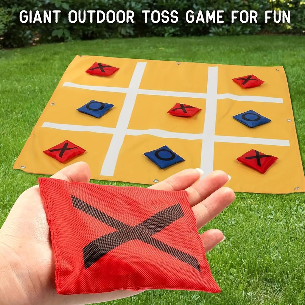 Bean Bag Toss Game Set for Outdoor Easy To Carry Outdoor Funny Game for Carnivals Games Teamwork Game Team Building Game