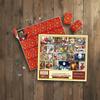 Christmas Puzzle Advent Calendar 2025 1000 Pieces Puzzles 24 Days Christmas Countdown Calendar Gift for Countdown To Christmas