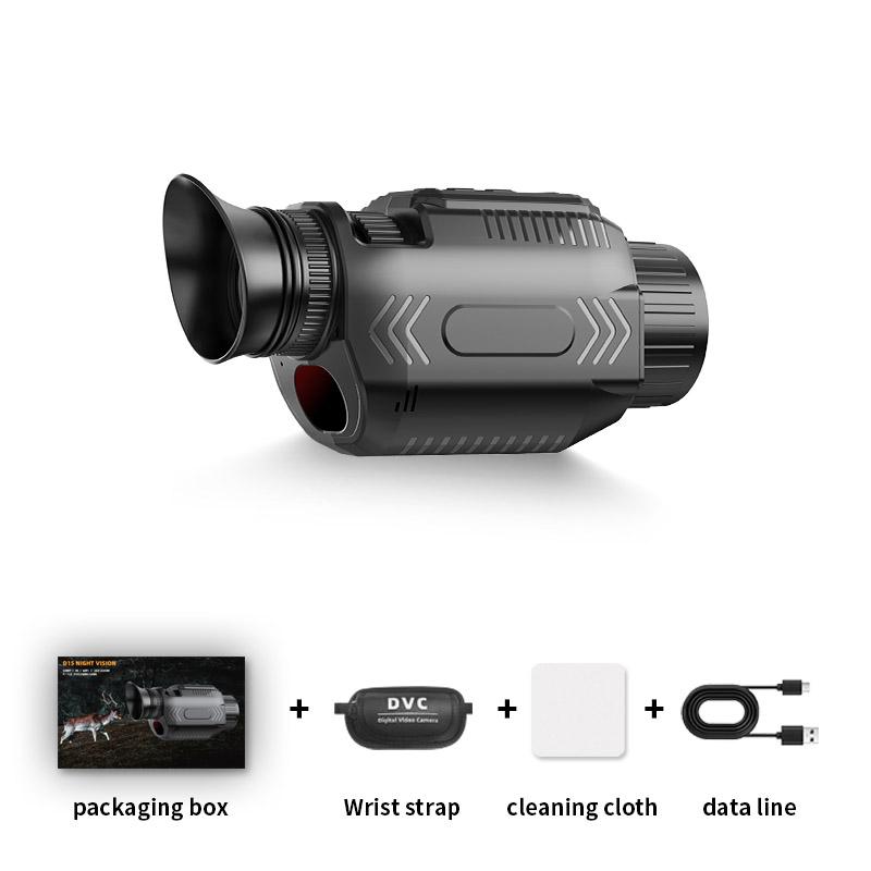 

D15 High-definition Infrared Night Vision Device 4k Wireless WiFi No Light Colorful Day and Night Outdoor Hunting Video Recording standard