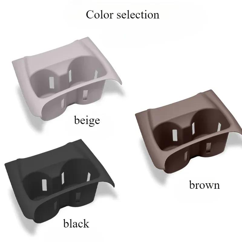 For BYD Song Pro DM-i -2024 Center Console Cup Holder Silicone Mat Anti-Scratch Non-Slip Interior Accessories