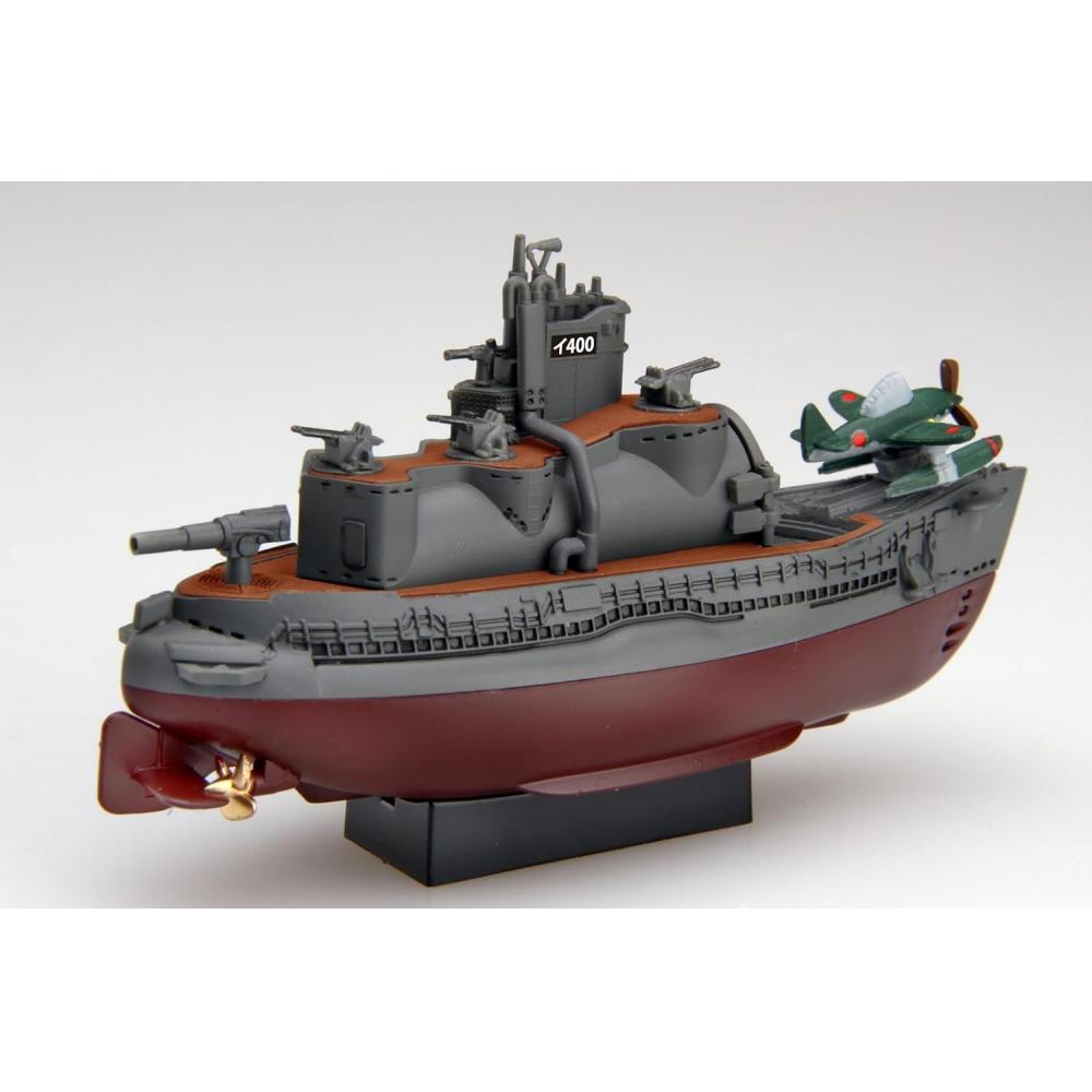 FujImI Modell ChIbI Maru Flotte I U-Boot der 400er Klasse 2 Schiffe Set Plastikmodell