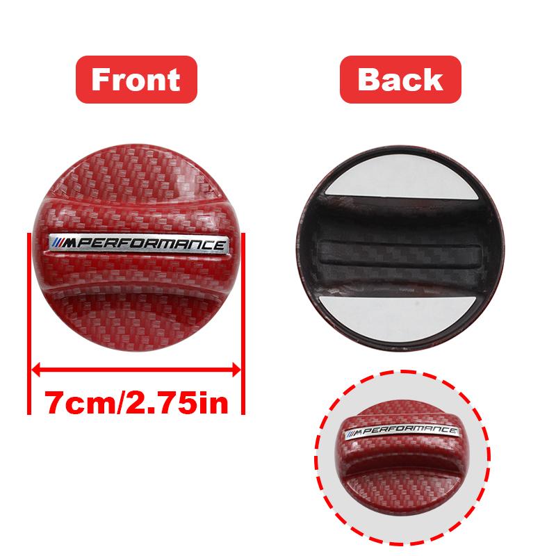 Carbon Fiber Tank Cover Fuel Tank Air Cap Trim Accessorie For BMW G80 G06 G07 G42 G14 G15 G16 F82 F20 F21 F83 M2 M3 M4 M5 M8 F95