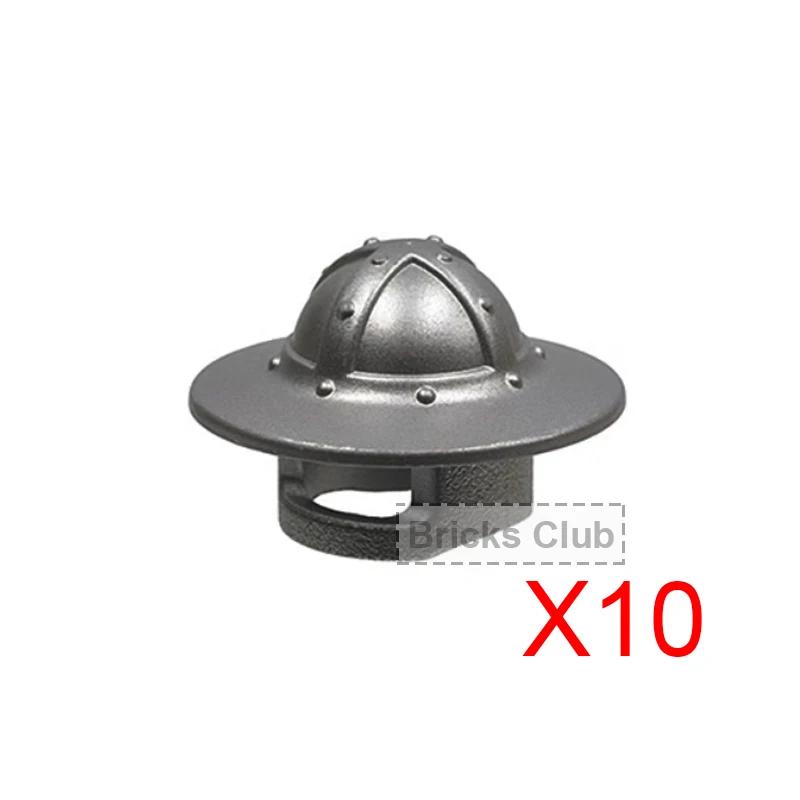 Middle Roman Knight Dwarf Helmet Feather Accessories Building Blocks Medieval Green Dragon Blue Lion Crusader Lord Shield MOC