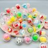 Non-Toxic Mini Transparent Globule Blind Box Twist Egg Cute Little Cartoon Pen Holder Capsule Toy Blind Box Fun & Festive Holiday Gift