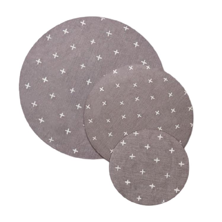 

3Pieces Breathable Cotton Bowl Cover Perfect For Keeping Bread Fruits And Salads Freshing Household Accessories 1