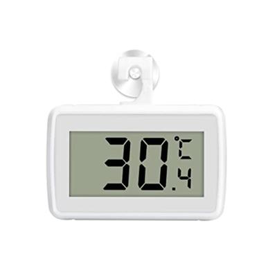 Fridge Thermometer Digital Waterproof Thermometer Fridge and Fridge Thermometer Calibrated with Large LED Display Three Modes Hanging Standing