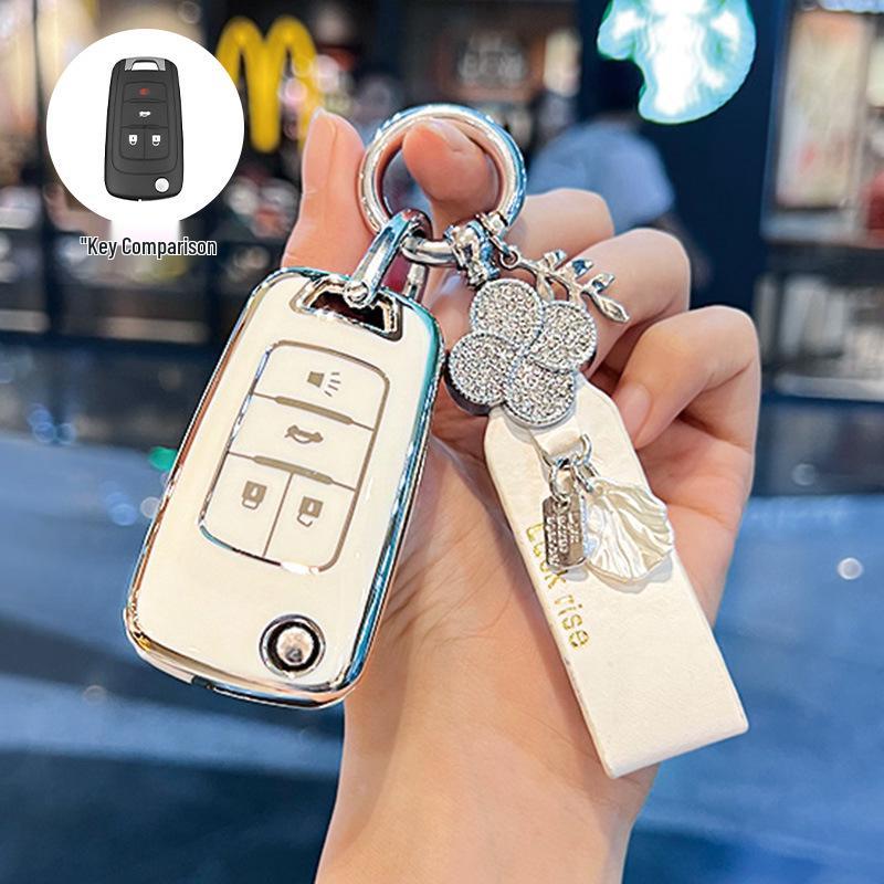 Women's Key Case for Buick Excelle, Verano, Regal, LaCrosse, Envision, and Encore