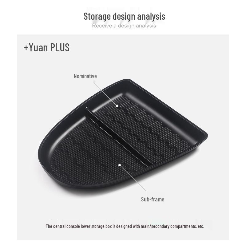 BYD Yuan PLUS 22-24 Center Console Storage Box Organizer