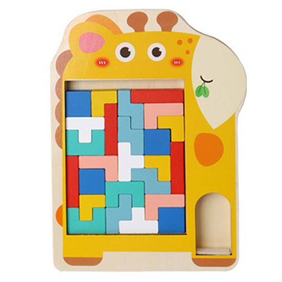 Kids' Educational 3D Tetris Puzzle & Building Blocks Set