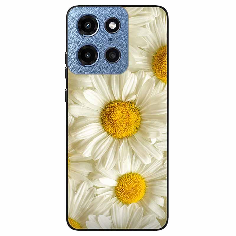 Phone Cases for Moto G 2025 5G Case Flowers Printing Silicone TPU Soft Covers for Motorola Moto G 2025 Back Shell For Moto G 5G