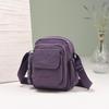 Borsa Quadrata Piccola Borsa a Spalla da Donna Borsa a Tracolla in Nylon Idrorepellente