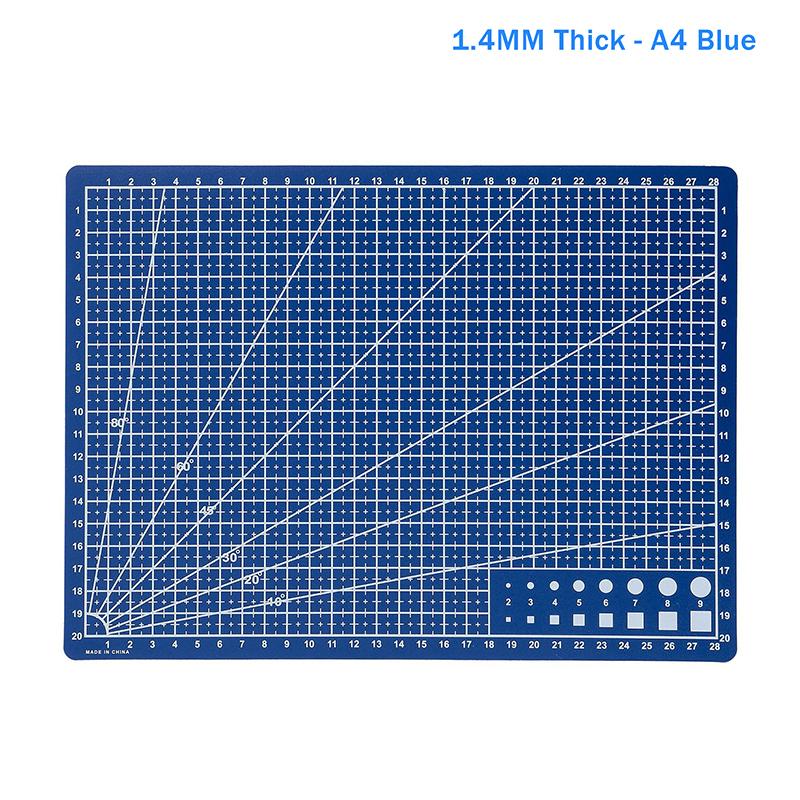 A4 A5 Solid Color Multi-Color Cutting Mat Sewing Mat Single-Sided Craft Pad Fabric Sewing And Making Cutting Board Diy Art Tool