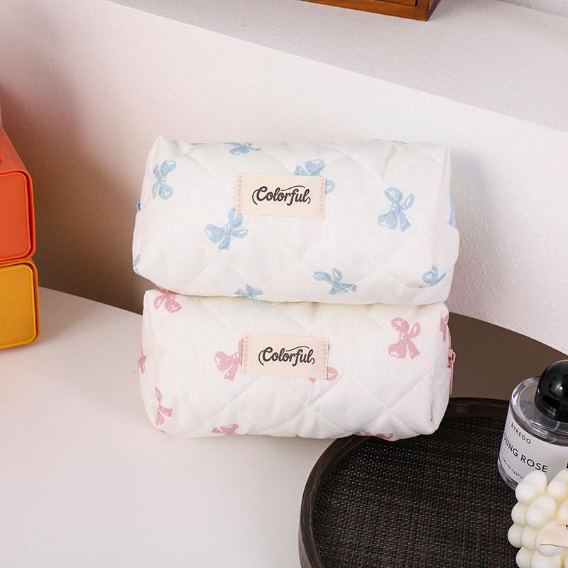 Butterfly Bow Pencil Case For Girls Large Capacity Storage Organizer Stationery Bag