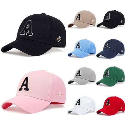 Eine Baseballkappe mit Stickerei A Frühling Sommer Outdoor Sonnenhut Papa Hut Baumwolle Snapback Hut Verstellbare Lässige Kappe