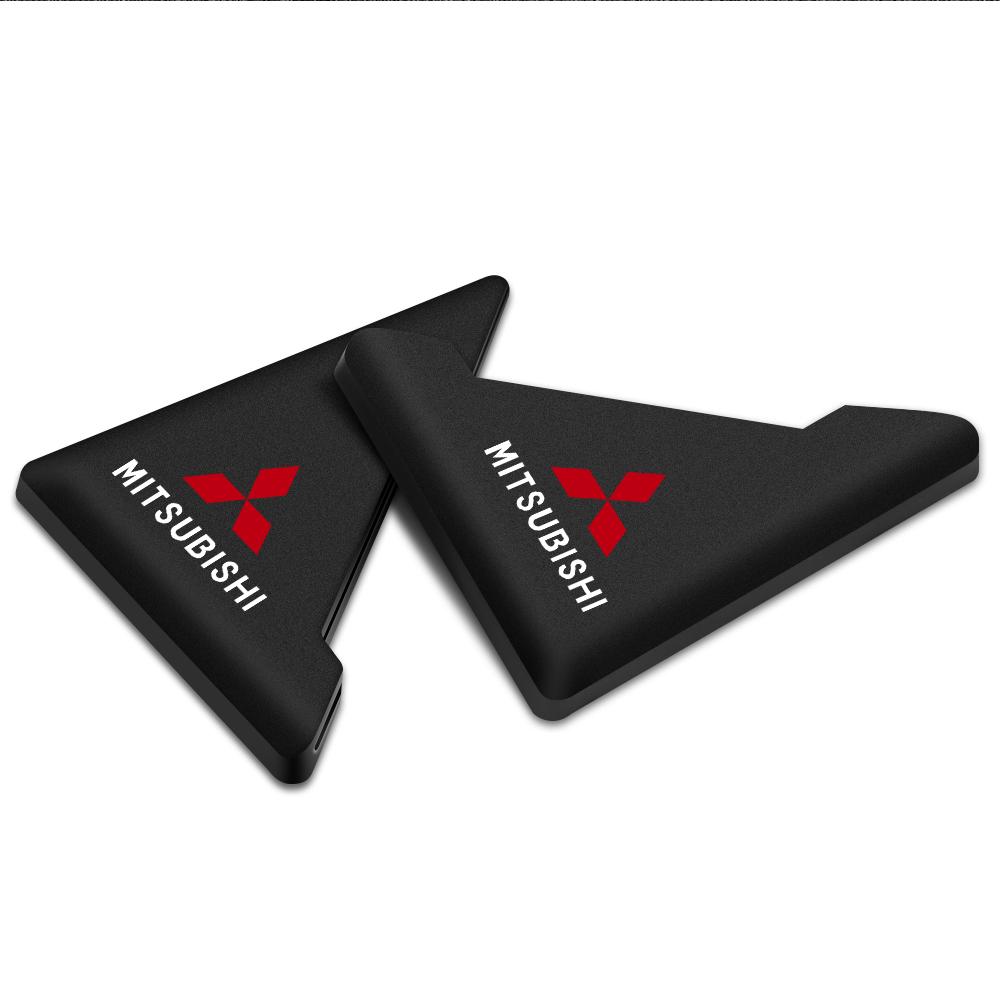 2/4 Pezzi Copertura Protettiva Angolare Antigraffio per Portiera d'Auto per Mitsubishi Asx Lancer 10 Outlander 3 l200 Xpander Pajero 4 Montero Evo