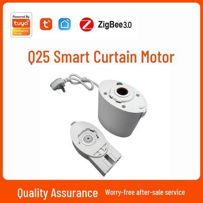 Moteur de Rideau Mini Silencieux Intelligent Q25 avec Commande Vocale