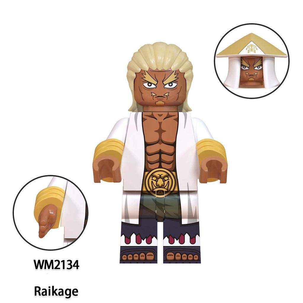 Sarutobi Hiruzen Gaara Building Blocks Toy Gift