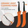 New Professional Hook Knife Tile Repair Tool Old Mortar Cleaning Dust Removal Steel Construction Hand Tools