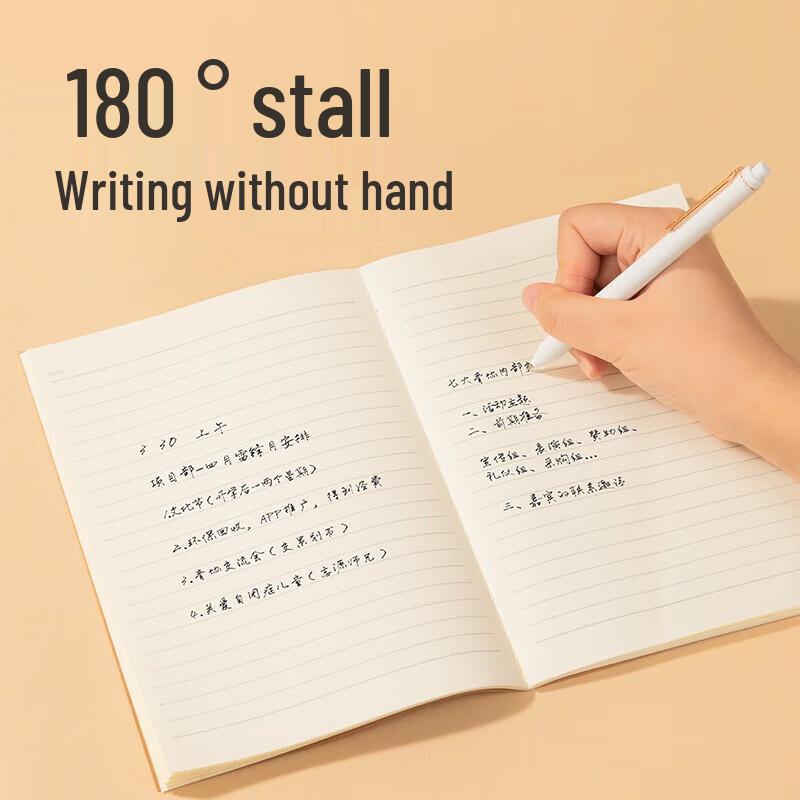 Deli A5 Kraft Paper Stitched Softcover Notebook (12 Pack)