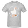 She Is Beauty She Is Grace Goose Lady Funny Tshirt Cotton T Shirt Hombre Untitled Goose Games Men Fashion Streetwear TShirt
