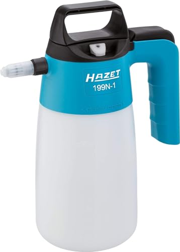 HAZET 199N-1 Pump Spray Bottle, Spray Container, Sprayer, High-Pressure Cleaning, 1L Large Capacity, Chemical Resistant, Engine Room Cleaning, Parts C
