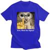 Custom Male What The Sigma Cat Meme T Shirts ShortSleeve Cotton Tshirt Leisure Humor Sarcastic Quote Tee Clothes
