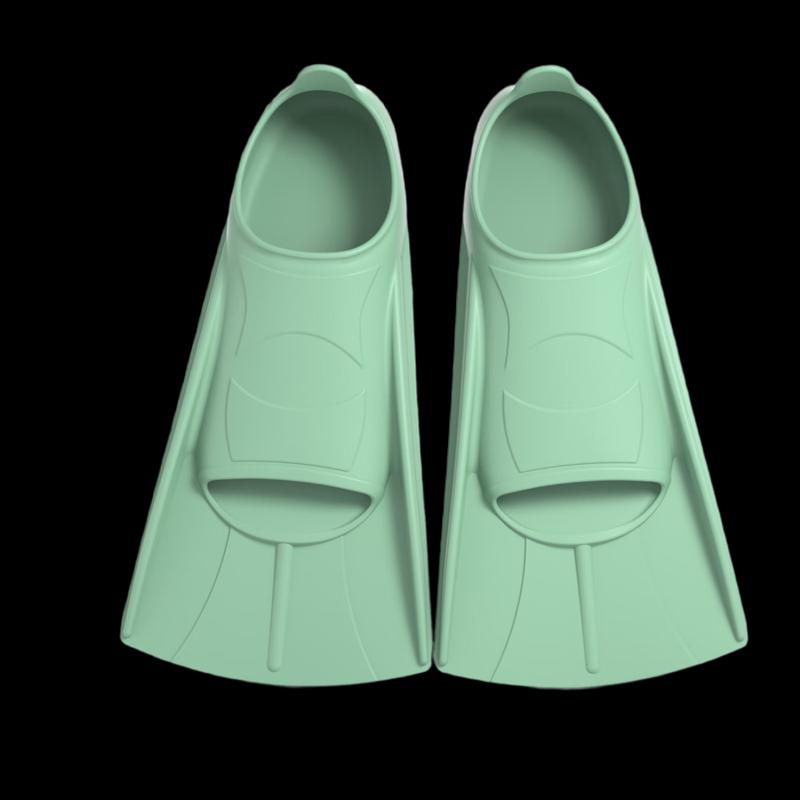Longzhan Diving Snorkel Set with Silicone Flippers