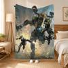 Titanfall Game Throw 240g flannel blanket, suitable for sofas, beds, offices,  exquisite gift blankets
