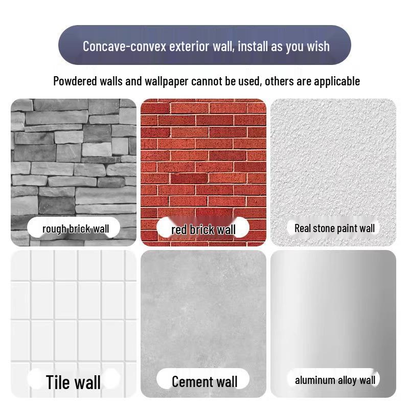 Stainless Steel Adhesive Clothes Drying Rack with Sunshade Net and No-Punch Hooks