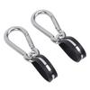 2PCS Airpower Line Clamp Stainless Steel Hanger Bracket Mounting Assembly Cushion Clamps for 3 In 1 Wrap Air Hose Lines