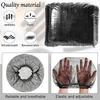 100PCS Disposable Hair Head Covers Anti Dust Net Bouffant Caps for Kitchen Beauty Shower Bathing Cap Breathable Dustproof Hats