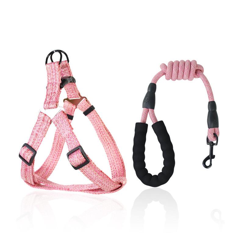 Traction Rope Adjustable Chest Strap Dog Traction Rope Breathable Explosion Proof Pet Supplies Dog Rope