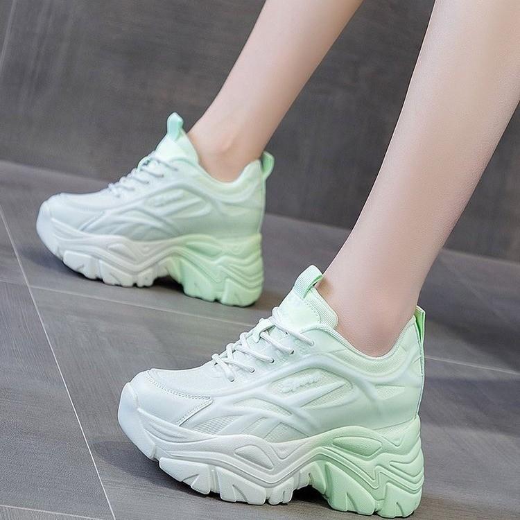 

Обувь для папы, женская весенне-осенняя, новые туфли-муффины, модная универсальная спортивная повседневная обувь на платформе 40